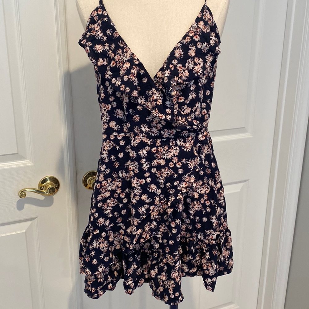 flowered sun dress